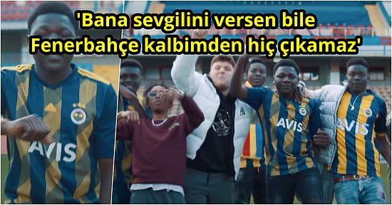 Ben Tutuyom Fenerbahçe! Afrika Çad'lı Sosta Doksan'ın Fenerbahçe İçin Yaptığı Eğlenceli Rap Şarkı