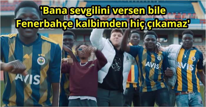 Ben Tutuyom Fenerbahçe! Afrika Çad'lı Sosta Doksan'ın Fenerbahçe İçin Yaptığı Eğlenceli Rap Şarkı