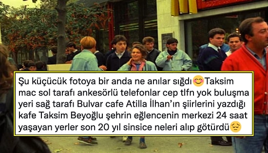 90'lar İstanbul'unu Paylaşarak Nostaljiyi Dibine Kadar Yaşatan Kullanıcı Uzaklara Dalıp Gitmemize Sebep Oldu