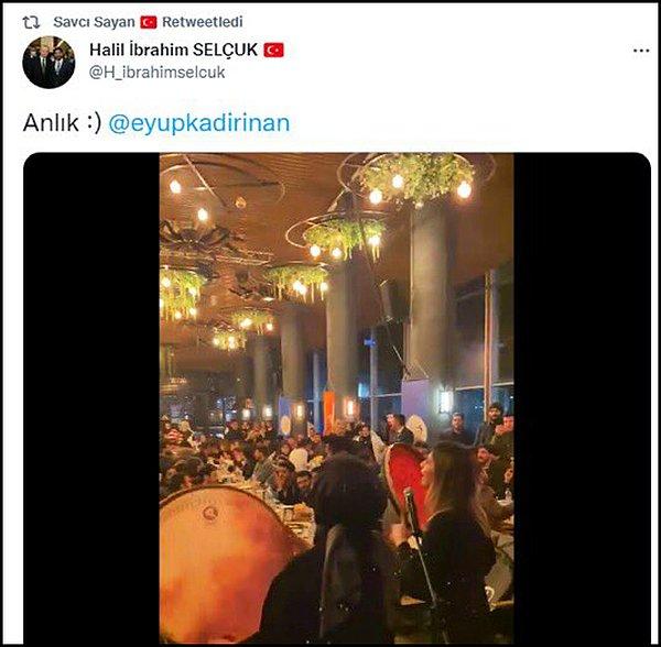 Gençlik kollarının Ağrı sorumlusu Halil İbrahim Selçuk da sahurdaki eğlencenin videosunu paylaştı. 👇