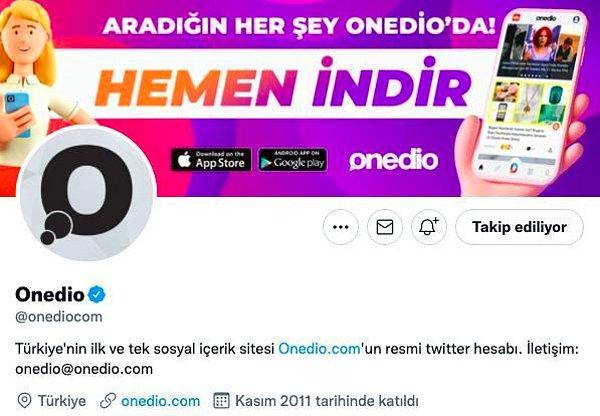 Onedio'nun Twitter hesabını da (@onediocom) takip etmeyi unutmayın!