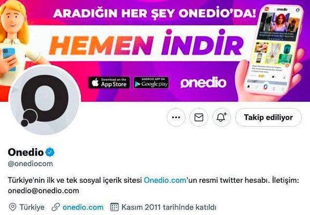 Onedio'nun Twitter hesabını da (@onediocom) takip etmeyi unutmayın!