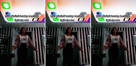 Evin veya İşyerinin Tavanının iPhone Ekranı Olduğu Bi' Acayip TikTok Videosu