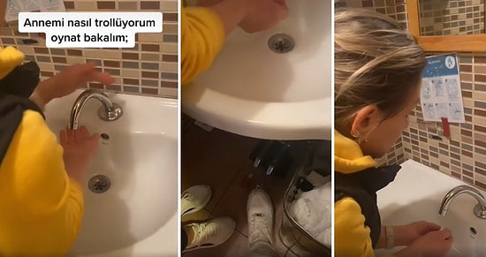 'Suyun Akması İçin Susadım Çeşmeye Türküsünü Söylemen Lazım' Diyerek Annesini Troll'leyen Genç