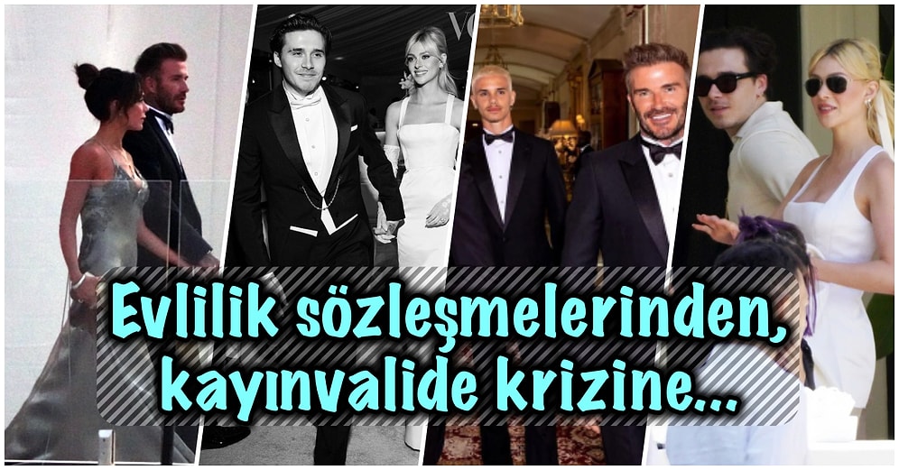 Brooklyn Beckham’ın Gelinin Soyadını Aldığı Aileler Arasında Kriz Çıkaran Yılın Düğününü İnceliyoruz!
