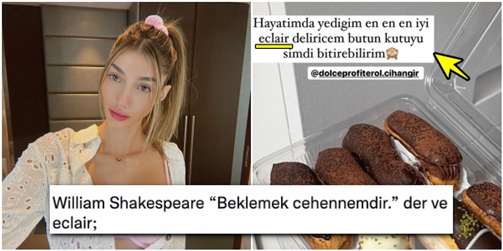 Herkesin Ekler Dediği Pastaya Fransızca 'Eclair' Diyen Türkiye Güzeli Şevval Şahin Yine Fena Dalga Konusu Oldu