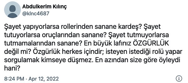 13. Jahrein'in fitilini ateşlediği siyasetçilerin oruç tutma tartışmasının sonu ise tıpkı geçmiş yıllarda olduğu gibi şimdi de gelecek gibi görünmüyor.