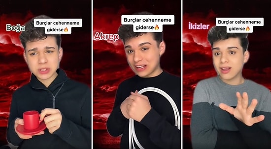 Neden Bu Kadar Doğru? 'Burçlar Cehenneme Giderse' Serisi Çeken TikToker