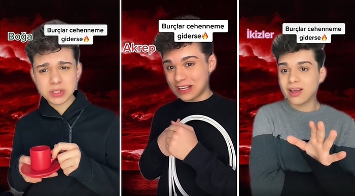 Neden Bu Kadar Doğru? 'Burçlar Cehenneme Giderse' Serisi Çeken TikToker