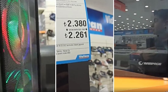 Alengirli Bilgisayar Kasasını Dolu Kasa Zannedip 2.000 TL Fiyata 'Bir de Ekonomi Kötü Diyorlar' Diyen Çocuklar