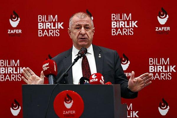 Davutoğlu'nun Ümit Özdağ ile ilgili sözleri, Zafer Partisi Kayseri İl Başkanlığı tarafından tiye alındı.