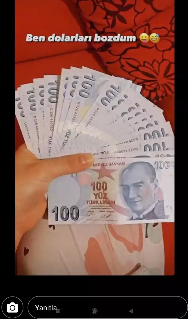 4. Ve dolar bu hareket karşısında düşer.