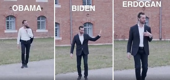 Komedyen Stefan Leonhardsberger'in Ülke Liderlerinin Yürüyüşlerini Taklit Ettiği Anlar Gündem Oldu