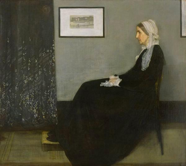 37. James McNeill Whistler, Whistler'ın Annesi (1871)
