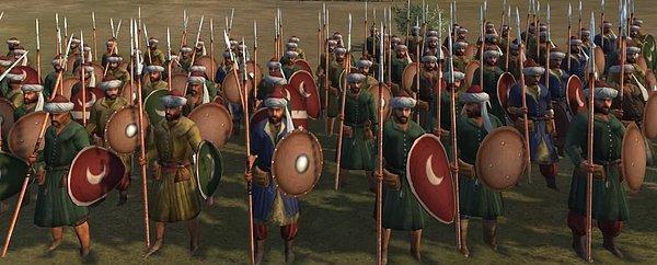 3. Medieval II: Total War oyuncuları Osmanlı Devleti olarak oynamak için oyunun kurulum dizininde çeşitli seferlere atılır.