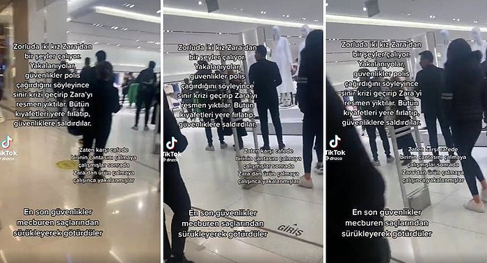 Zara'dan Kıyafet Çalarken Yakalanınca Polis Çağrıldığını Duyan 2 Çocuğun Sinir Krizi Geçirdiği İddia Edildi