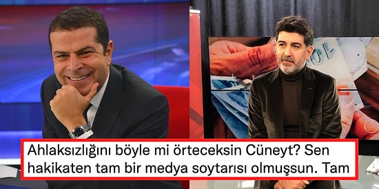 Hakaretler Havada Uçuştu! Gazeteci Cüneyt Özdemir ve Levent Gültekin Twitter'da Birbirine Girdi