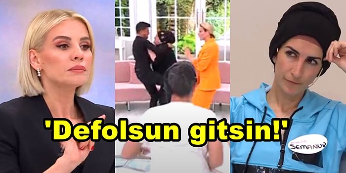 Canlı Yayında Eşinden Şiddet Gören Nurgül'e Bu Sefer de Eski Eşinin Sevgilisi Saldırınca Esra Erol Çıldırdı!