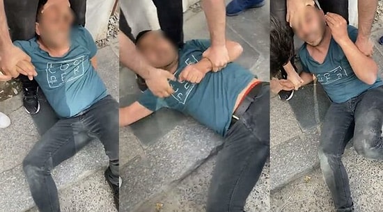 Kadınların Fotoğrafını Çeken Şahsa Meydan Dayağı