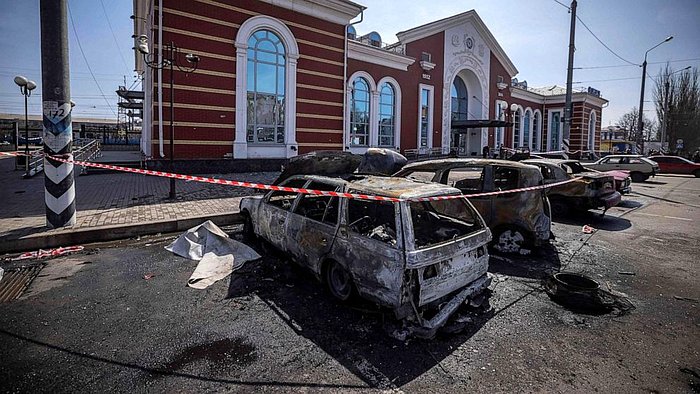 Ukrayna'da 5 Tren İstasyonuna Saldırı: Ölü ve Yaralılar Var