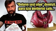 'Hayvanlara İyi Davranın Yoksa Hepinizi Öldürürüm' Diyerek Ünlenen Veganın Deri Çanta Sattığı Ortaya Çıktı!