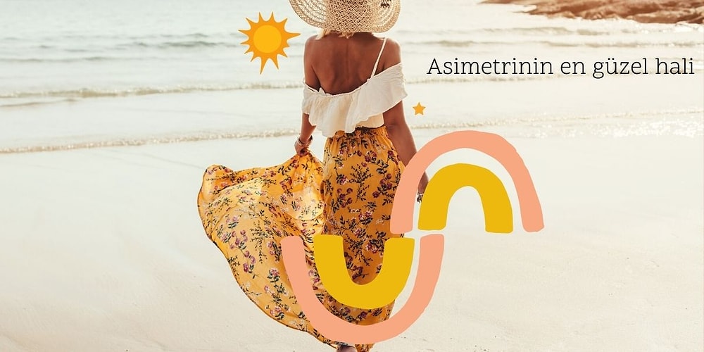 Onlar Çok Şık ve Rahat! Tarzıyla Herkesin Başını Döndüren En Güzel 12 Asimetrik Etek