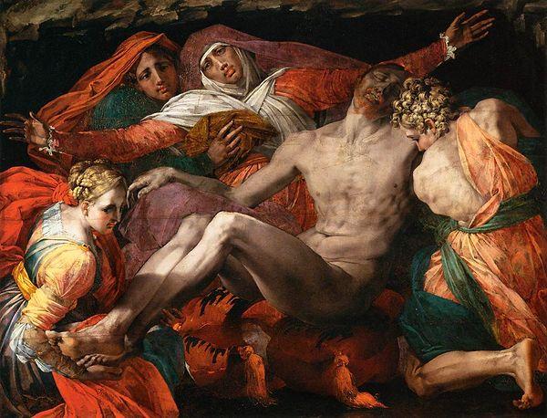 28. Rosso Fiorentino, Pieta (1540)