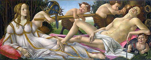 48. Sandro Botticelli, Venüs ve Mars (1483)