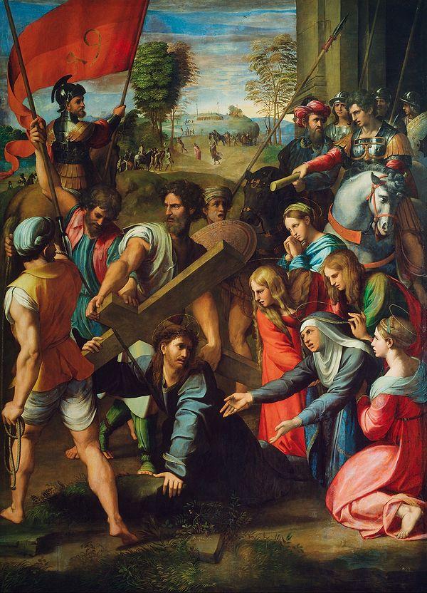 97. Raphael, Christ Falling on the Way to Calvary (1515)