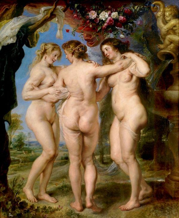 99. Rubens, Las Three Greece (1630-1635)
