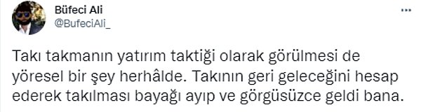 Takı takmanın hediye, adet olduğunu savunanlar kadar, Örnek gibi 'ölü yatırım' olduğunu savunanlar da vardı👇