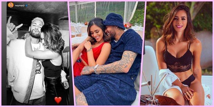 PSG'de Sıkıntı Günler Geçiren Neymar, Brezilyalı Influencer Bruna Biancardi ile Olan Aşkını Dünyaya İlan Etti