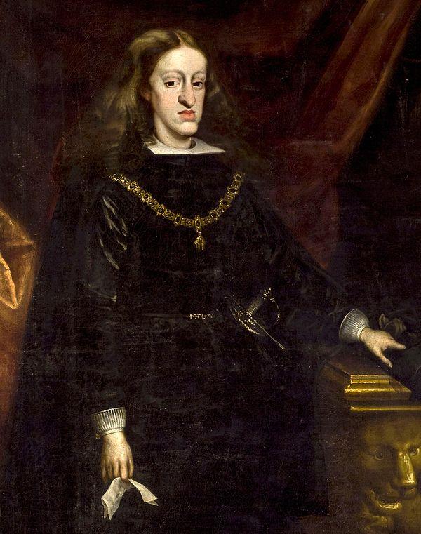 5. Portrait of Charles II "The Bewitched" of Spain - Juan Carreño de Miranda