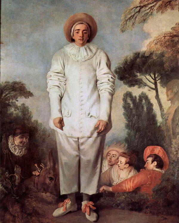 6. Pierrot - Antoine Watteau