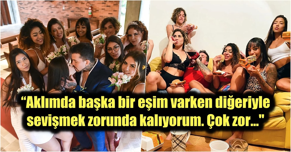 9 Kadınla Aynı Anda Evlenen Adam 'Stresli' Olduğunu Söylediği Cinsel Hayatını En İnce Detayına Kadar Anlattı!