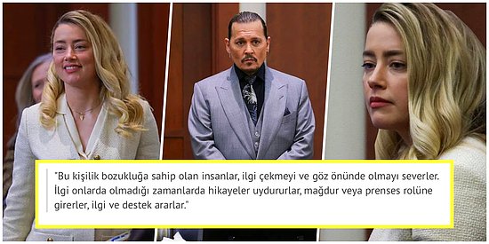 Davada Sular Durulmuyor: Johnny Deep'in Tuttuğu Psikolog Amber Heard'ün Kişilik Bozukluğu Olduğunu Söyledi!