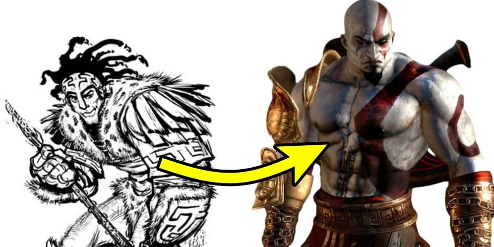 Yakından Tanıdığımız Oyun Karakterlerinin Tasarım Aşamasındaki İlk Hallerini Görünce Çok Şaşıracaksınız