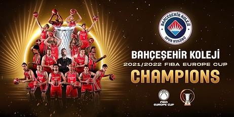 Helal Olsun Size! FIBA Avrupa Kupası'nda Şampiyon Bahçeşehir Koleji 🏆