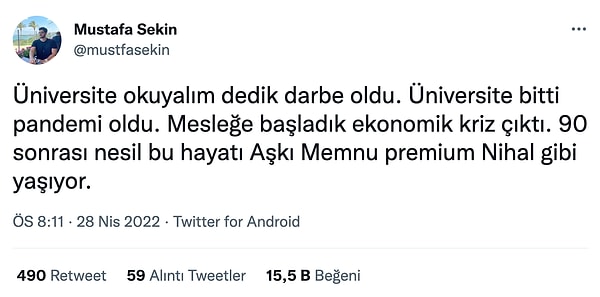 8. Yine de bir 1910 nesli değiliz.