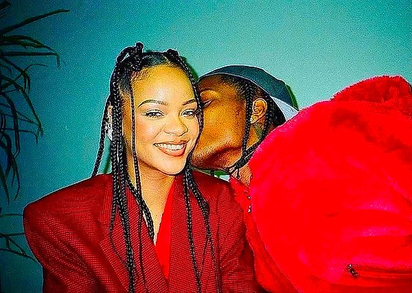 9. ASAP Rocky'nin İngiliz bir kadınla Rihanna'yı aldattığı iddia edildi!