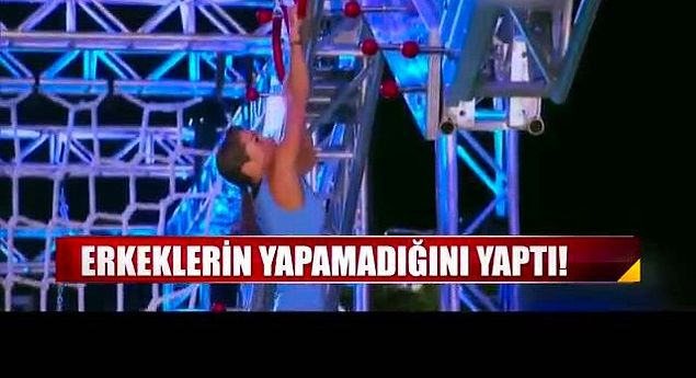 Survivor'dan Tanıdığımız Sema Aydemir Yıllar Önce Ninja Warrior Yarışmasında Rekor Kırarak Hayatımıza Girmiş