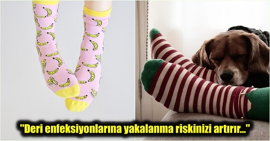 Çoraplarınızla Uyursanız Vücudunuza Neler Olur?