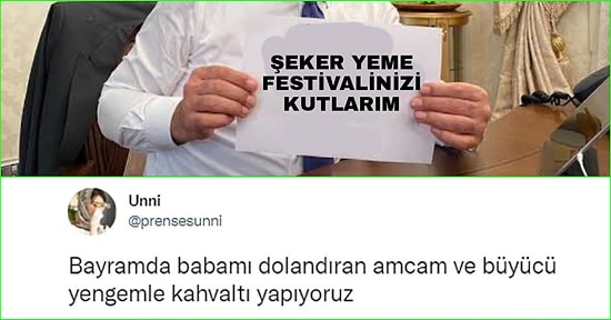 Bayrama Özel Şeker Paylaşımlarıyla Bize Mizah Harçlığımızı Veren Kişiler!