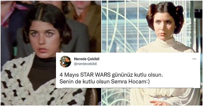 Semra Hocanın Star Wars Günü Kutlamasından Belinde Emanetle Gezen Balıklara Son 24 Saatin Viral Tweetleri