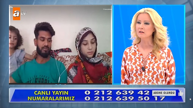 Ebru'nun nerede olduğuna ise 'Onlar şu an Türkiye'de, annem ve babamla da bi sıkıntılar yok. İşlerine güçlerine bakıyorlar' cevabını verdi.
