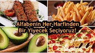 Alfabenin Her Harfinden  Bir Yiyecek Seçiyoruz!