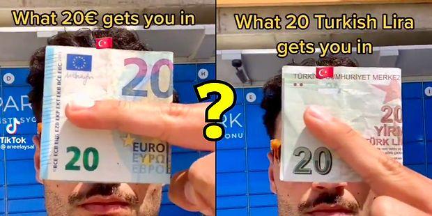 20 Euro ve 20 TL ile Market Alışverişi Yapan TikTok Kullanıcısının Videosu Üzüntüden Saçlarınızı Beyazlatacak