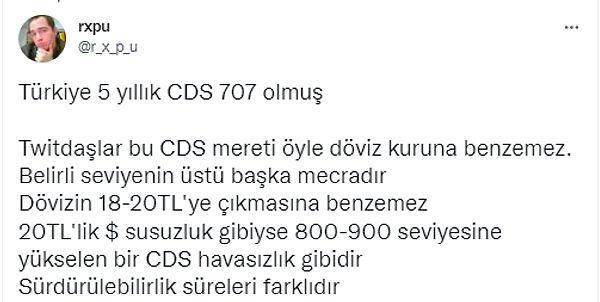 Türkiye'nin risk primi göstergesi olan CDS'leri 700 baz puanın üzerine çıkarak rekoruna yeniden yaklaştı