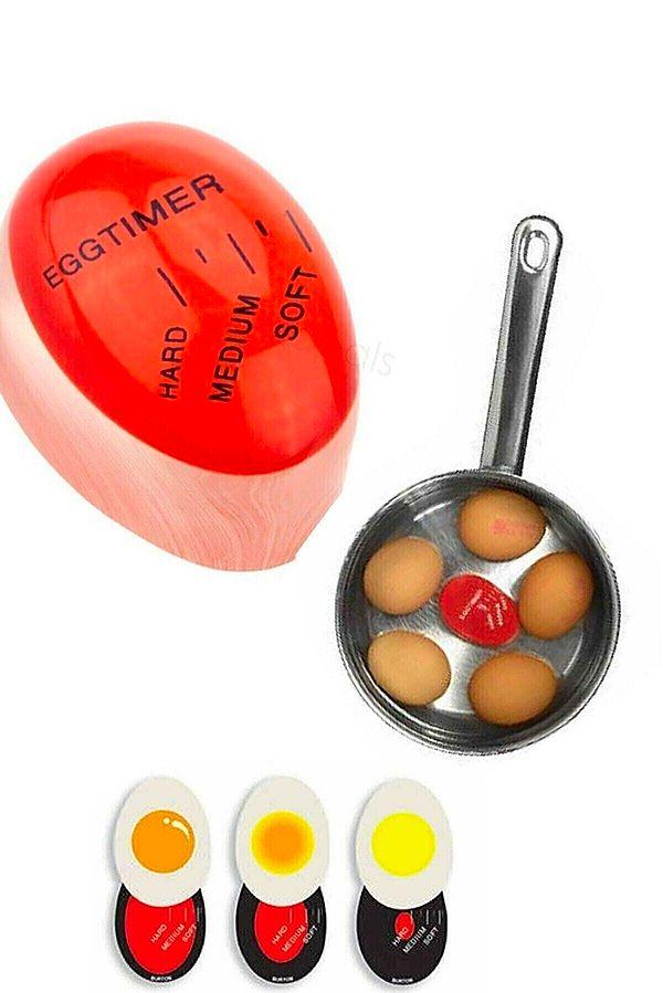 7. Renk değiştiren yumurta haşlama zamanlayıcısı.