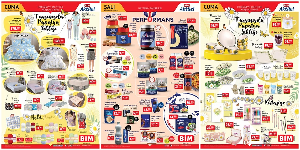 17 - 20 Mayıs BİM Aktüel İndirim Kataloğu